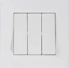 MUTLUSAN 2220 409 0201 | Üçlü Wyklýuçatel Burawly Ak