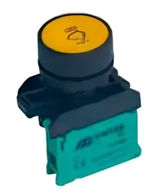 MUTLUSAN SW-AA3371 | Push Button 22mm Yellow 1NO