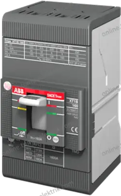 ABB 1SDA067414R1 | Автоматический выключатель 3P XT1N 160 63А 36кА