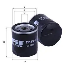 Масляный фильтр FİL FİLTRE ZP 3184