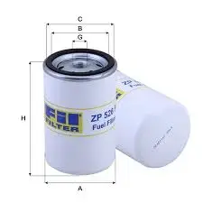 Топливный фильтр FİL FİLTRE ZP 526 F