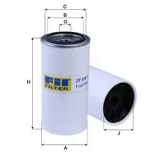 FİL FİLTRE Fuel Filter ZP 3081 F