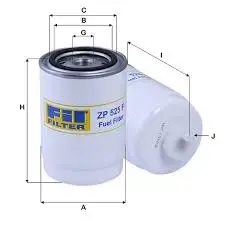 Топливный фильтр FİL FİLTRE ZP 525 F