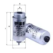 FİL FİLTRE Fuel Filter ZP 3804 F - Superior Performance