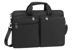 RIVACASE BAGLRI8530BL | Notebook sumkasy 16" suwa çydamly gara