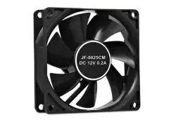 OEM FUN80MMBLK | Кулер для корпуса 80мм 4-pin Черный