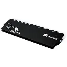 Jonsbo RAMHSKBLK | RAM Heatsink RGB Black DDR3/DDR4