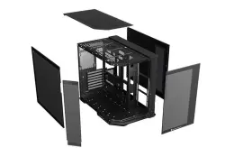 Jungle CASEJLAS1 | Kompýuter korpusy ATX aýna gara 1xUSB3.0 2xUSB2.0 BPsiz