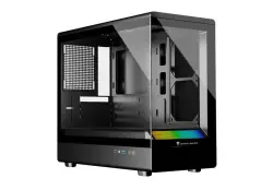 Jungle Leopard CASEJLMS01SET1 | Корпус для ПК mATX стекло 3 вентилятора черный