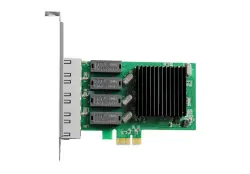 NETRTL8111H | PCI Express Network Card 4x Gigabit LAN