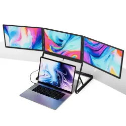 Aero LAPLCDAEPRM | Portable Triple Monitor 15.6" FHD 60Hz