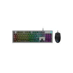 HP KBHKM300F | Игровая клавиатура и мышь проводные подсветка английский черный