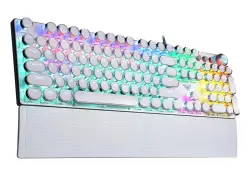 AULA F2088 | Gaming Keyboard Wired Backlight ENG/RUS White