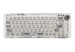 Aula KBAF68 | Игровая клавиатура проводная подсветка английская белая