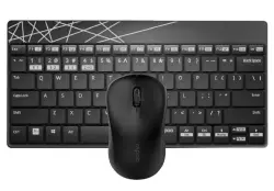 RAPOO KBMRAP8000M | Simsiz Klawiatura-Syçan Toplumy ENG-RUS