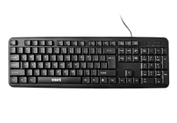 ENET FL-550 | Проводная клавиатура, английская раскладка, черная
