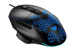 AULA F812 | Oýun Syçanjygy Optiki RGB Simli Gara