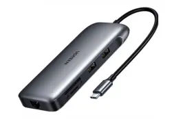 UGREEN HUBU70301 | Type-C Dok-stansiýa Köpport 4K HDMI Gigabit LAN
