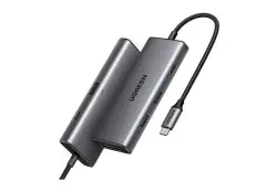 UGREEN DSUGCM498 | Док-станция 7-в-1 Type-C HDMI 4K PD