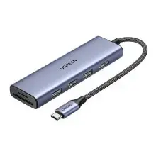 UGREEN DSUG20956A | Dok stansiýasy 6-in-1 Type-C HDMI 4K