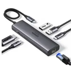 UGREEN DSUG45000 | Dok stansiýasy 6-ý 1-de Type-C 4K HDMI