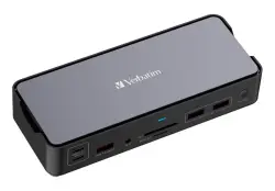 Verbatim DSVER32171 | Dok-stansiýa 15-in-1 Köp portly 8K HDMI DP