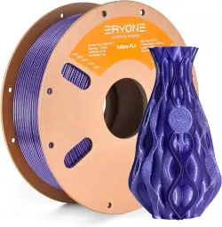 ERYONE FILGSBLK | 3D Printer Filamenti 1,75mm Galaxy Sparkly PLA Black