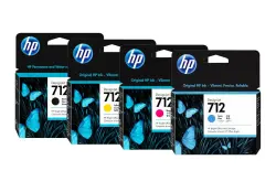 HP CART712BLK | Plotter Kartuş Gara Asyl DesignJet T630 üçin