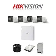 Hikvision AHD4HIK | 4 Channel Turbo HD AHD Kit