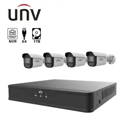 Uniview NVR301-04X | Видеорегистратор для IP-камер 4 канала 1 HDD