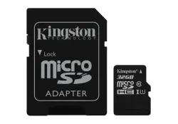 Kingston MICSDKI32GBCL10 | MicroSD Karta 32GB Class 10 + Adapter