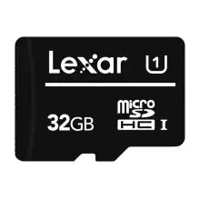 Lexar MICSDLE32GCL10 | MicroSD Card 32GB Class10 100MB/s