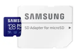 Samsung MICSDSAM128G | microSD Memory Card 128GB Class 10 130MB/s + Adapter