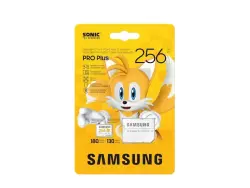 Samsung MICSDSAM256GC10 | microSD карта 256 ГБ PRO Plus 130 МБ/с + адаптер