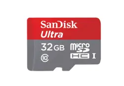SanDisk MICSDSA32GBC10 | MicroSD Card 32GB Class10 UHS-I 80MB/s