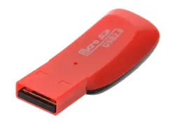 CARDREMICSDRED | MicroSD Kart Okyjysy USB 2.0 Gyzyl