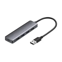 UGREEN CM219 | USB HUB 4 sany USB 3.0 port, 15 sm, çal