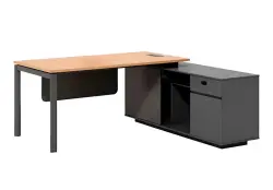 NOEL ODNDA181616WH | Ofis stoly L-şekilli 1800x1600x750 mm