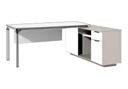 NOEL ODNXDA2016CAPUCHIN | Ofis stoly 2000x1600 mm 4 guty Kapuçino+Ak