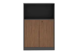 NOEL DESKNCK0804ADWD | Ofis Faýl Şkafy Gara Agaç 800x400x1200mm