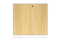 NOEL DESKNCG0804WH | Ofis faýl şkafy 800x400x800 mm ýeňil agaç