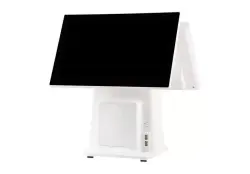 POS Terminal POST3061T311.6WHT | Iki prosessorly POS 2x15.6" sensor ekran