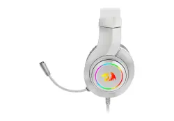Redragon HEADRDH260RGBW | Oýun nauşnigi RGB simli mikrofon ak reňk