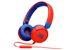 JBL JR310 | Çagalar üçin simli gulak üstü gulaklyk Gyzyl