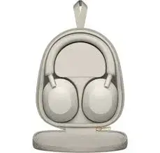 Sony WH-1000XM5 | Bezirip diňleýän Bluetooth kulaklyklar kümüş, ses öçüriji