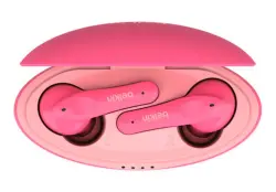 Belkin SOUNDFORM Nano | Kids In-Ear Earphones Bluetooth 24h Pink