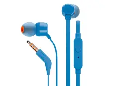 JBL TUNE 110 | Проводные внутриканальные наушники 1.1 м Микрофон Белые