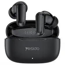 Yesido EARYESTWS38B | TWS Earbuds Type-C Black 3 Hours Playtime