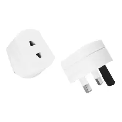 NAOBOROT AD2PTO3P | Переходник 2Pin на 3Pin для электрических вилок