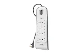 Belkin SPBEL8P2U | Akymdan goraýjy 8 rozetka 2 USB 2m